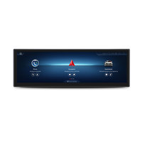 Écran tactile GPS stéréo ultra-fin de 14,9 pouces, navigation Android universelle, aide à la marche arrière pour CarPlay, modèle de placement sur le tableau de bord