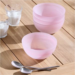 Vajilla Yug Glassware, Plato Redondo Único con Patrón en Espiral, Alabastro, Plato de Vidrio de Diferentes Colores - Product Image 5