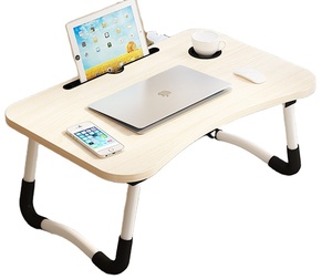 Mesa de estudio portátil Computadora Escritorio plegable Cama para estudio Escritorio portátil plegable - Product Image 2