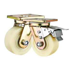 Rueda <span class=keywords><strong>de</strong></span> Nylon MC <span class=keywords><strong>de</strong></span> Alta Resistencia <span class=keywords><strong>de</strong></span> 1600 kg, 4, 5, 6, 8 Pulgadas - Rueda <span class=keywords><strong>de</strong></span> Placa Galvanizada Colorida para Equipos Industriales <span class=keywords><strong>de</strong></span> Carga Pesada - Product Image 2