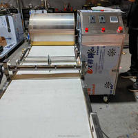 Machine industrielle automatique pour la production de crêpes mille-feuilles, ligne de production de crêpes aux œufs sur mesure à grande échelle pour boulangerie, en acier inoxydable 304