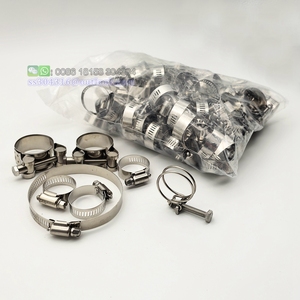 Clips de tuyau à double fil pour tuyau d'étang Vis serrée Koi Fish Fitting Filter Pump Water - Product Image 2