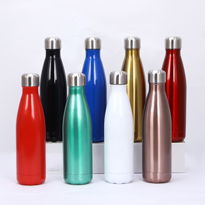 Custom 500ml Sport Camping Gift Cup 304 Stainless Steel Leak-Proof Portable Vacuum Insulated Water <b>Bottle</b> - Product Image 4