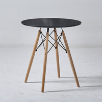 Meubles en bois massif de style nordique, durables, écologiques, légers, table à manger ronde extensible pour salon