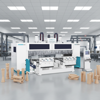 Machine de tournage et de fraisage CNC 5 axes automatique de haute précision pour accoudoirs et dossiers de canapé incurvés, prix usine Chine