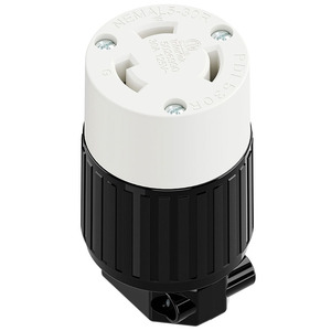 Prise de courant verrouillable NEMA L5-30R(L5-30C) 30A 125V homologuée ETL, prise femelle pour générateur, 2 pôles, 3 fils, prise industrielle verrouillable - Product Image 1
