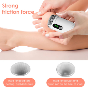 Lima Eléctrica de Plástico para Pies, 3 Velocidades Ajustables, Removedor de Callosidades, Lima Antiarañazos, Herramienta de Pedicura Ergonómica para la Piel - Product Image 5