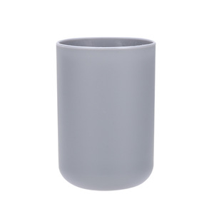 Simple Mouthwash Cup 300ml Non Slip Large Mouth For Gargle Household Use Solid Color PP Material - Product Image 1