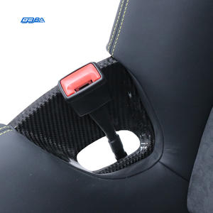 Sièges de course en fibre de carbone OEM pour Porsche Taycan J1, revêtement Nappa Alcantara. - Product Image 3