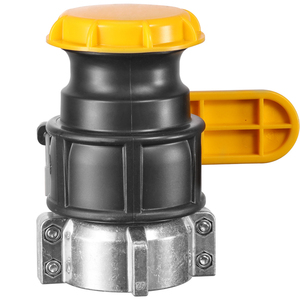 Valvola a Sfera in Polipropilene HT Factory con Sgancio Rapido, Maniglia Gialla, Guarnizioni O-ring, Valvola a Sfera IBC per Contenitori <span class=keywords><strong>Greif</strong></span> - Product Image 2