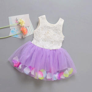 Vêtements de boutique pour enfants en gros, robe tutu en dentelle pour filles - Product Image 4