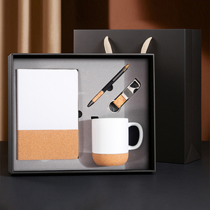 Set de regalo de cuaderno, taza y bolígrafo con logotipo personalizado para recompensas de empleados, regalos para clientes, eventos de campañas de marca corporativa. - Product Image 4