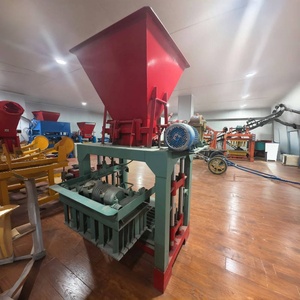 Zzg Interlock khối máy làm thủy lực tự động bê tông gạch công suất cao 900-1200 p/h 220V động cơ động cơ bánh răng 2 năm - Product Image 6