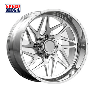 Custom Deep Lip Forged truck <b>Wheel</b> 22x12 24x14 26x16 28x16 Polished Alloy Rim for Ford F150 RAM GMC Silverado Pickup Trucks - Product Image 2