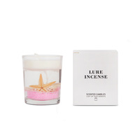 Großhandel von Crystal Jelly Wax Ocean Geburtstags kerzen Aroma therapie Souvenirs Dekorative rauchfreie transparente geformte Kerzen