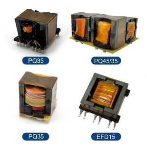 หม้อแปลงไฟฟ้าแบบแผ่นอิเล็กทรอนิกส์ ซีรีส์ EE EI EF สำหรับแหล่งจ่ายไฟสวิตชิ่งความถี่สูงแบบเก่า 18v pcb - Product Image 3