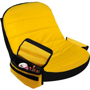 Housse de siège de tracteur de <span class=keywords><strong>tondeuse</strong></span> à gazon imperméable en matériau Oxford avec coussin de siège de porte-boisson latéral - Product Image 1