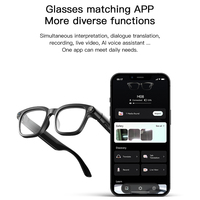 Lunettes intelligentes OEM avec caméra 8MP, enregistrement vidéo 1080P, traduction en temps réel, assistant vocal IA, lunettes de soleil intelligentes
