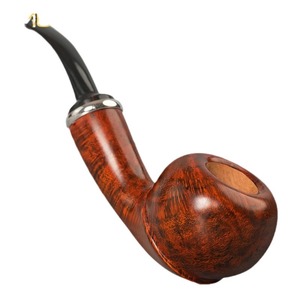 Muxiang Handmade Tobacco Pipe Fragrant Photinia Wood Free Style Long Legged Smoking Pipe - Product Image 5