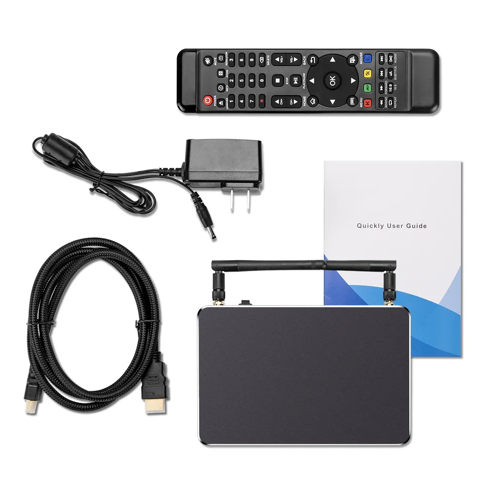 Eweat Factory sell android tv box with amlogic s905x3 2gb ram and 16gb rom 4K smart tv box support oem