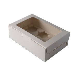 Caja Transparente para Cupcakes, Caja Transparente para Pasteles de Boda, Cumpleaños, Postres, Tienda de Cupcakes - Product Image 1