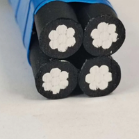 Câble blindé à âme en aluminium, câble en aluminium isolé PVC, câble conducteur en aluminium, câble de construction, câbles électriques