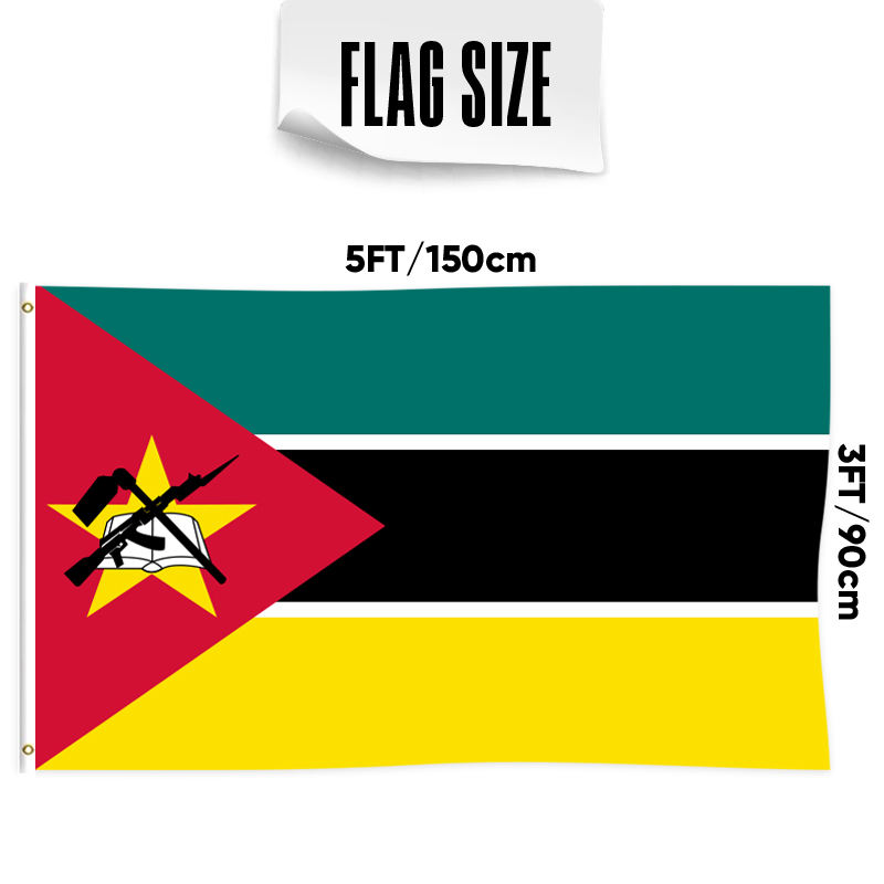 Bandera Mozambique