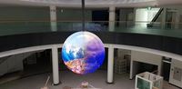 Display LED Sferico Personalizzato su Larga Scala per Esterni, Sfera Video su Misura, Globo LED Resistente alle Intemperie per Monumenti Cittadini e Pubblicità
