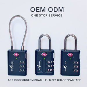 3 chữ số kết hợp ổ khó<span class=keywords><strong>a</strong></span> vali ổ khó<span class=keywords><strong>a</strong></span> với chỉ số cảnh báo mở - Product Image 4