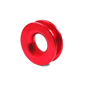 Anneau de récupération pour treuil de voiture de course en alliage d'aluminium <span class=keywords><strong>Poulie</strong></span> de treuil tout-terrain Anneau de traction de sauvetage extérieur - Product Image 3