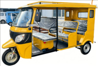 Nouvel Arrivage Tricycle Électrique 4000W à Moteur TVS, Carrosserie Ouverte, 60V, Type Bajaj Africa Keke, avec Caractéristiques Communes