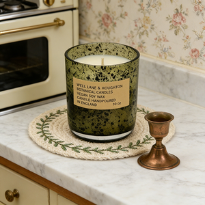 ขวดเทียนแก้วหรูหราแบบมีฝาปิด ขนาด 8, 10, 15 ออนซ์ สีตามสั่ง รูปทรง U ด้านล่าง  ภาชนะแก้วเปล่า ดีไซน์เฉพาะ สำหรับตกแต่งตามฤดูกาล - Product Image 6