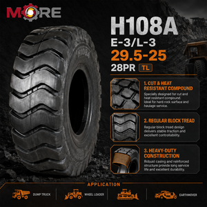ยาง OTR ขนาด 29.5-25 รุ่น E3 H108A 28PR สำหรับงานเหมือง ก่อสร้าง รถตักดิน รถเกรดเดอร์ รถบูลโดเซอร์ ยางสำหรับงานหนัก - Product Image 2
