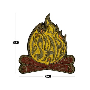 Maschio <span class=keywords><strong>femmina</strong></span> per <span class=keywords><strong>Velcro</strong></span> Patch distintivo da ricamo con scena pittoresca natura del fiume di montagna per campeggio all'aperto Off-Road cappello in PVC - Product Image 5
