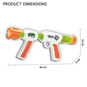 Kinder Long Range Soft Sponge Ball Gun Spielzeug 2er Pack mit Ziel Cups Balls * 20 - Product Image 5