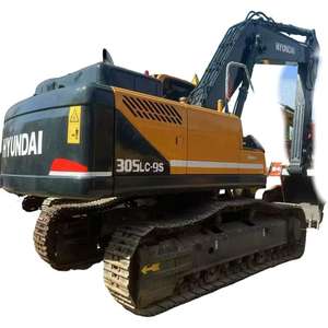 Hyundai 305LC-9S Excavadoras pequeñas usadas de alta calidad Precios al por mayor a granel con 1 año de garantía para la venta - Product Image 1