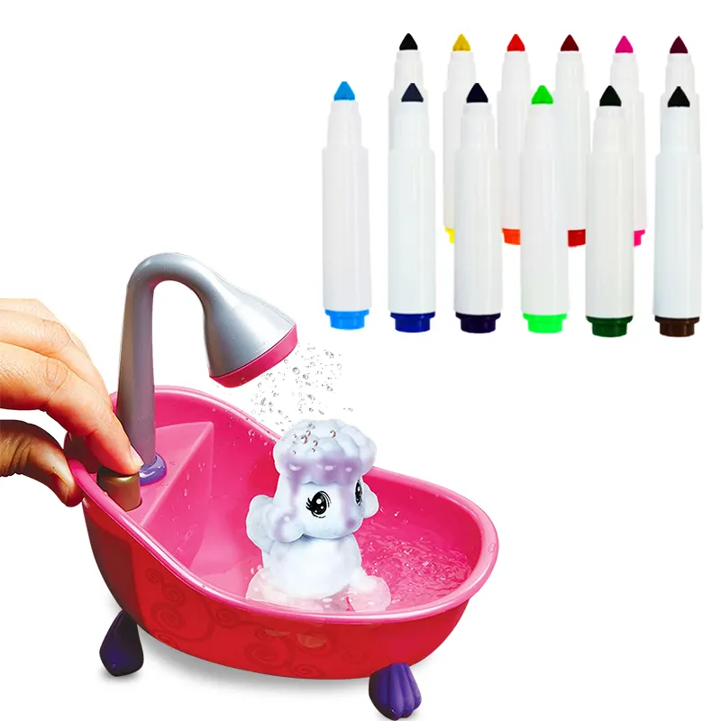 Benutzer definierte Logo Wasch bare Markierung stifte Profession elle ungiftige wasch bare Marker für Spielzeug