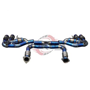 Escape Trasero con Válvulas Vortex Titanium para Chevrolet Corvette C8 6.2L V8 2020-2025, Control Remoto, Sin Drones, Ligero - Product Image 1