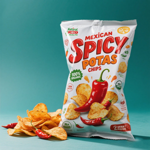 Tùy chỉnh in thực phẩm lớp nhôm lá trở lại con dấu khoai tây chiên Túi Mylar cho Snack bao bì thực phẩm căng phồng - Product Image 4