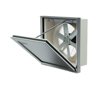 Ventilateurs de hotte électriques Sodeca THT/WALL-F, extracteurs autonomes dynamiques motorisés, hotte 7040m/h pour l'évacuation de la fumée et des incendies