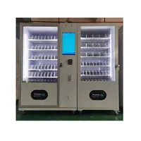 Distributeur automatique d'aliments et boissons, machine à vendre pour snacks avec réfrigérateur