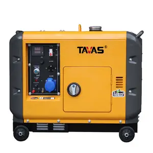 Generatori diesel TAVAS Factory gerador de energia Generator 3kw 5kw 6kw 8kw 9wk 12kw generatore Diesel elettrico silenzioso portatile