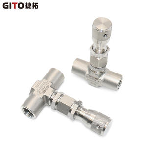 Válvula de Control de Acero Inoxidable SS316L de Alta Precisión con Rosca Interna NPT de 1/4'', Válvula de Medición de Gas de Ajuste Fino de Paso Directo - Product Image 2