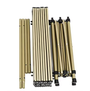 Taşınabilir Modern Siyah Kalınlaştırılmış Metal Su Geçirmez Katlanır Çok Fonksiyonlu Açık Hava Hafif Kamp Yumurta Rulo Masası - Product Image 5