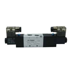 Origen neumático Fenghua XINGYU <span class=keywords><strong>4V330C</strong></span>/E/1/4/10 3/8 tamaño 3 posiciones 5 vías NC válvulas de solenoide de aire 12V 24V 3W - Product Image 1