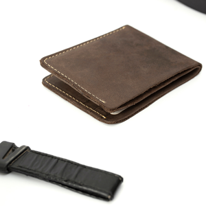 Cartera de Pasaporte de Cuero Vintage con Cierre de Botón, Color Marrón, Porta Tarjetas, Diseño Unisex - Product Image 2