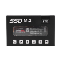 SSD M2 Ethernet NVMe Internal Kecepatan Tinggi 1080 Pro-grade 4TB Dapat Diperluas untuk Laptop Desktop