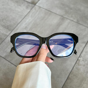 Montures de lunettes œil-de-chat T5-20223, monture intégrale, verres PC anti-lumière bleue, unisexe, anti-radiation, protection UV - Product Image 4