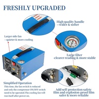 PCP 4500psi 300bar 30mpa PCP compresseur d'air PCP haute pression portable 110v12v 4500psi 350bar submersible