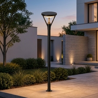 Lampe solaire LED en forme de brique de glace, étanche, pour aménagement paysager, jardin, allée, patio, décoration